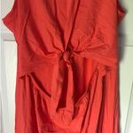 Gap  Sleeveless Red Maxi Dress Photo 2