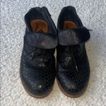 Patricia Nash  Sabrina Perforated Ankle Boot Italian Leather Black 7.5 Photo 1