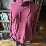 Sweaty Betty  Escape luxe Athleisure L berry pink pullover hoodie Photo 2