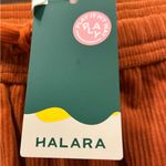 Halara Rust Orange Pocket Corduroy Casual Cargo Joggers Size Large NEW WITH TAGS Photo 12