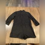 Young Fabulous and Broke  black Utility long sleeve Romper shorts yfb revolve M Photo 8