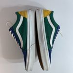 Vans Old Skool Shoes Mens 6.5, Women 8 Suede Colorblock Skate EUC Photo 9