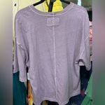 Free People NWT We The Free Perfect Oversized Tee - plum ash purple - small Photo 8