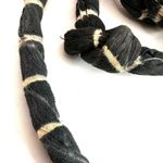 Colorful rings on fabric Indian necklace Photo 9