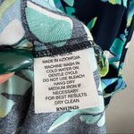 Escapada  Living Abstract Tropical Floral Casual Dress Tie Arm Small Photo 11