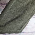 Knox Rose  SAGE GREEN FLOWY BOHO CROCHET DETAILED NECKLINE SHARKBITE HEM BLOUSE M Photo 5