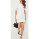 NWT Tuckernuck Hyacinth House Stretch Denim Juniper Mini Dress Sz. XL White Photo 1