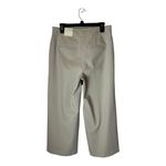 Rachel Zoe  Pants Women 8 Beige High Rise Wide Leg Cropped Trousers NWT Photo 1