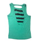 Victoria's Secret Victoria Sport Green and Black Women's Athletic Tank
 Sz S Photo 1