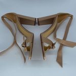 Alexandre Birman  Nude Clarita Ankle Tie High Block Heel Sandals 42 Photo 6