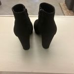 Booties Chic Black Ankle see pictures for size. Cannot read but I think 6 1/2 Photo 1
