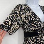 Heart soul Y2K Babydoll Dress Sz S Boho Baroque Festival Retro Tie Back Deep V Photo 2