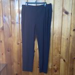 Women’s black bison ridge pants stretchy golf pants lounge pants comfy work pant Size L Photo 1