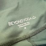 Beyond Yoga  Powerbeyond Strive Teal Green Leggings Medium Photo 3