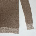 Fate Clairina women’s texture Beige and Cream Crew Neck pullover Sweater size SM Tan Photo 4