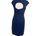 Phoebe Couture  leather sequin sheath bodycon dress [size 6] Photo 5