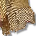 Lovers + Friends  Shiny Gold Pencil Skirt Photo 4