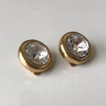 Givenchy  Vintage Gold Tone Clip On Earrings Photo 3