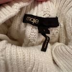 Maje RTR Marnety Button Cable Knit Long Sleeve Button Detail Sweater Sz 1 (S) Photo 5