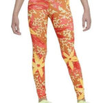 Nike  Dri-FIT One Training Monarch White Floral Leggings MEDIUM Photo 0