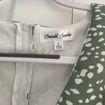 Emerald Sundae Green And White Dress Photo 2