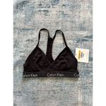 Calvin Klein NWT!  Black Racerback Bralette Small Photo 5