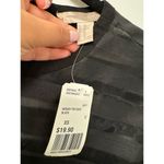 Forever 21 NWT XS Boxy Fit Short Sleeve Illusion Top Black Photo 4