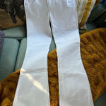 Democracy Women's  White Flare & Wide Leg Jeans Size 4 Photo 0