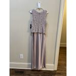 Alex Evenings Glitter Lace & Satin Jacket Dress with Open Jacket Size 8 Wedding Photo 6