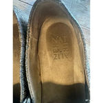 Naturalizer  Thea Platform Espadrille Slip On Size 6.5M Pewter Iridescent Silver Photo 7