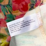 Mossimo Peach Summer Floral Strapless Mini Dress Size M Photo 3