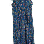 Knox Rose Blue Floral Boho Flutter Sleeve Dress Size Small Photo 0