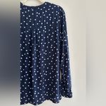 Marquis Navy Blue and White Polka Dot High Photo 14