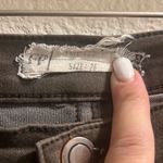 Free People ✨ Olive Green Moto Coated Skinny Sz 26 Jeans✨ Photo 4