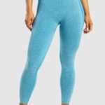 Gymshark Flex High Waisted Leggings in Atlas Blue Marl size small Photo 5