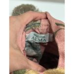 Maison Alma Paraiso Rose Bucket Handbag with Removable Strap Pink Photo 7