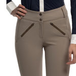 Million Dollar Breech Knee Patch Higher Rise, Super Stretch khaki color size 30R Tan Photo 0