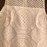 INA  white crochet sleeveless top woman’s size small Photo 2