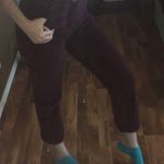 Bandolino Maroon corduroy mom jeans Photo 2