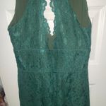Nicole Miller Green Lace Cocktail Dress- Hoco Photo 6