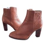 Clarks  Womens Kacia Alfresco Size 5 Brown Leather Ankle Booties Heeled Photo 3