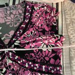 Apt. 9 Apt.‎ 9 Floral Midi Dress size XL Purple Pink Black Flower Pattern Fit & Flare Photo 6