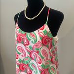 Colorful Paisley Slip Dress sexy back summer vibes Pink Photo 1