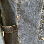 Bill Blass Denim chest Pockets Button Front Vintage women's blue Jacket Size XL Photo 4