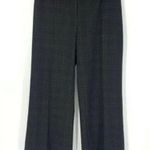 CAbi Straight Wide Leg Trouser Dress Pant Career Belt Loop 8 Brown Grey Plaid Photo 12