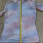 Calia by Carrie Calla Ombré Quarter Zip Pullover XL | Lilac Blush Athleisure Running Top NWOT Photo 6