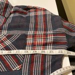 Eden & Olivia  Crop Super Soft Flannel Shirt, Large Photo 3