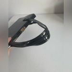 Garay Black Patent Leather Vinyl Satchel Purse Vintage‎ Photo 3