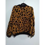 Who What Wear  Leopard print Crew neck sweater XXL Photo 1