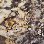 Gold Charm bracelets Photo 0
